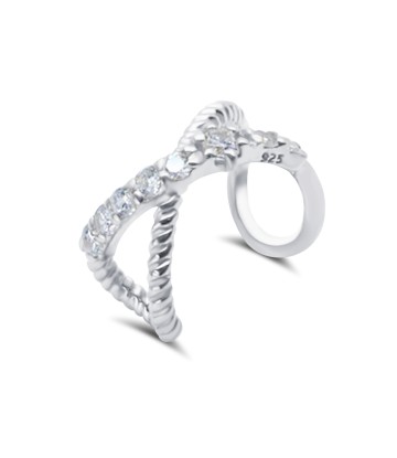 Lovely Twist CZ Ear Cuff EC-1245
